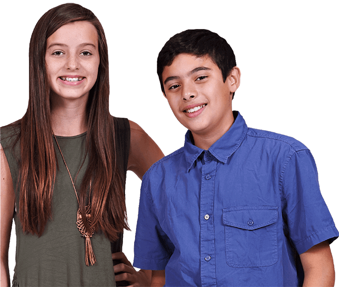 Photo &eacute;l&egrave;ves fille et gar&ccedil;on